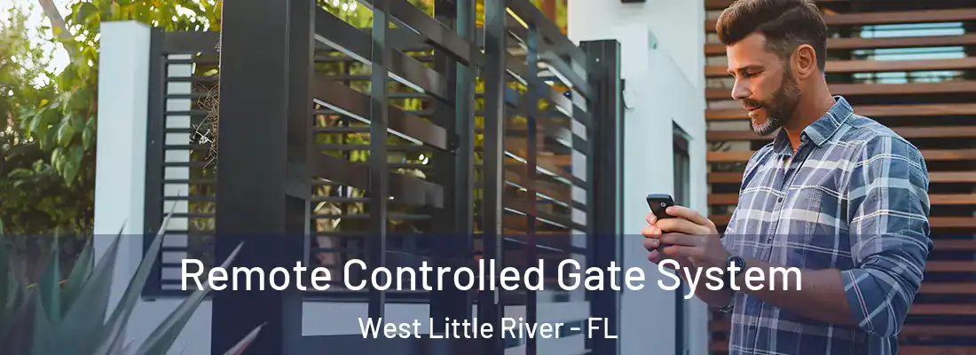  Remote Controlled Gate System West Little River - FL